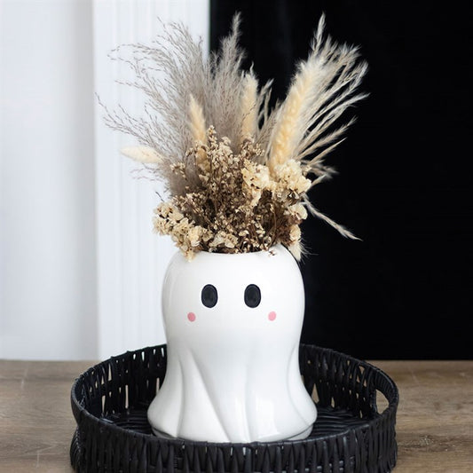 Pot de fleur fantome tout mignon
