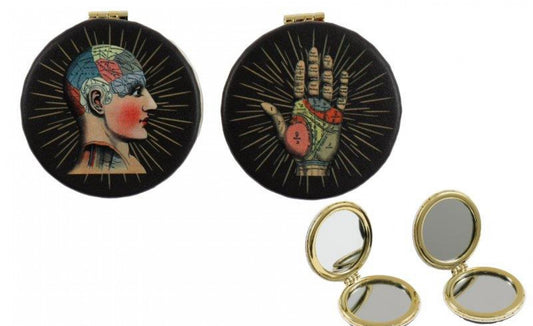 Miroir De Poche Phrenology old school