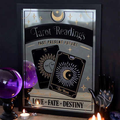 Miroir Déco Tarot – Esprit Occulte & Mystique pour une Ambiance Unique