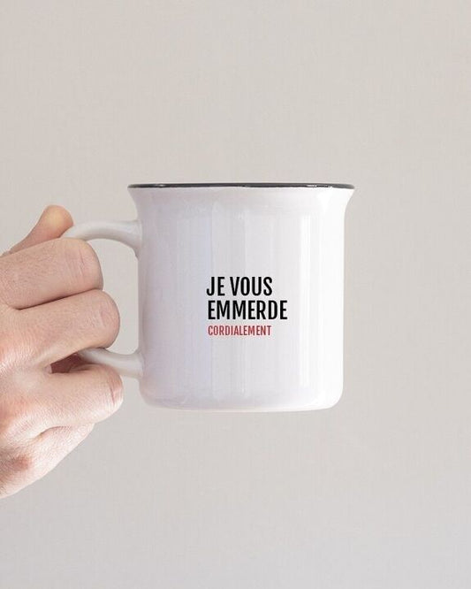 Mug Je vous emmerde, cordialement