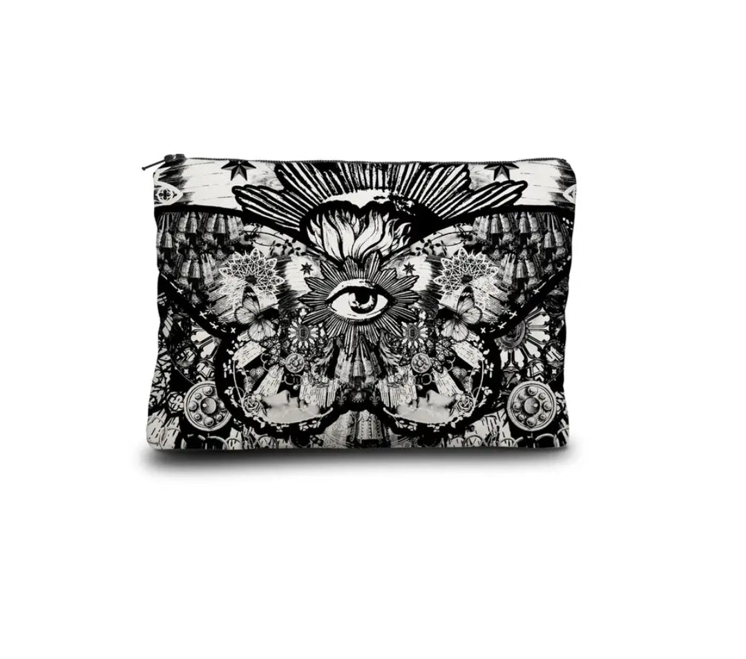 Porte monnaie Voglio Bene : papillon noir
