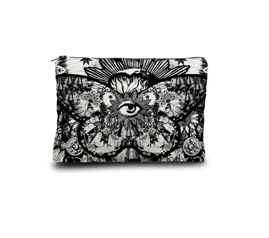 Porte monnaie Voglio Bene : papillon noir