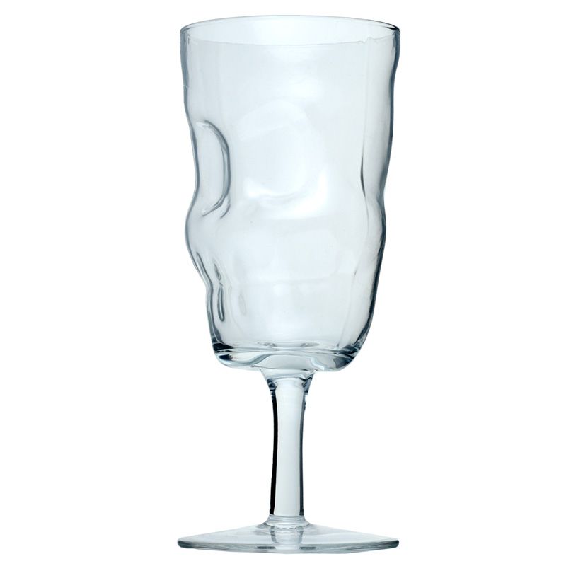 Lot de 2 Verres à Vin en Verre - Crâne