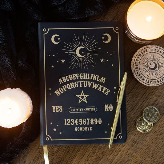 Carnet noir de tableau parlant A5 ouija