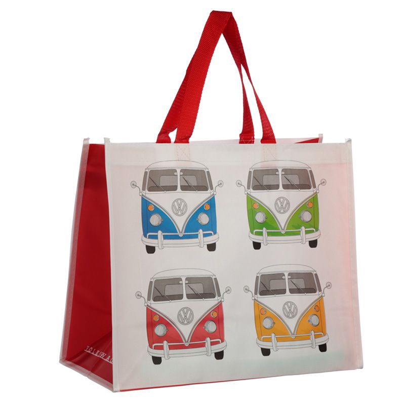 Sac de Courses Volkswagen - Combi VW T1 Rouge