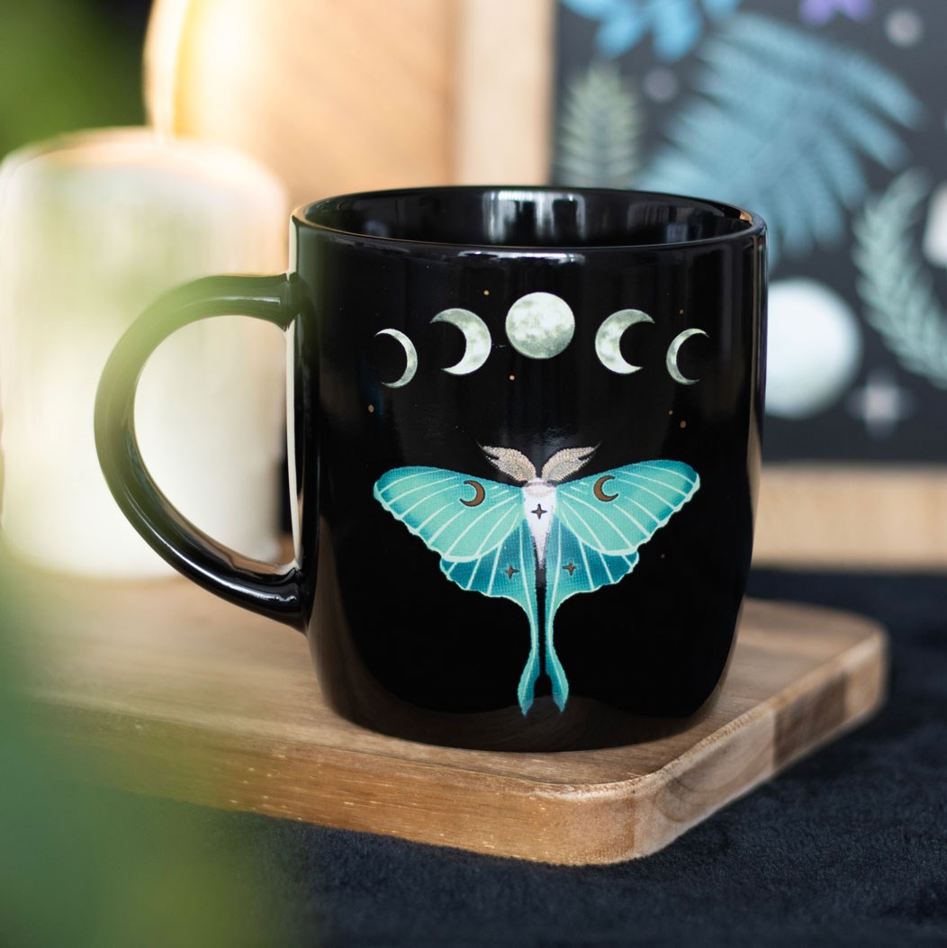 Tasse Luna Moth papillon lune witchy
