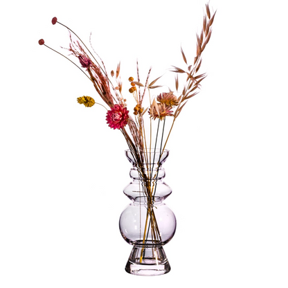 Vase en verre Selina transparent original