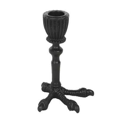 Bougeoir pate de corbeau gothic
