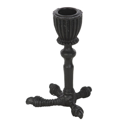Bougeoir pate de corbeau gothic
