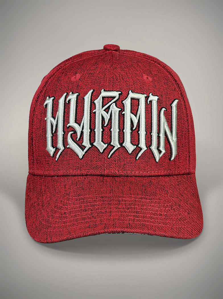 Casquette hyraw rouge skull
