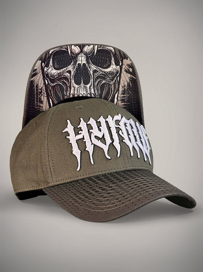 Casquette Wild hyraw skull tête de mort skate métal