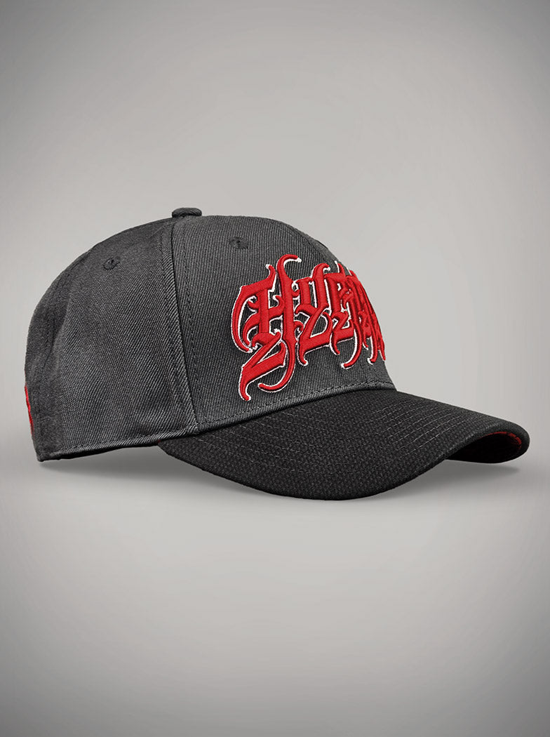 Casquette BLOOD & BONES noir et rouge skull