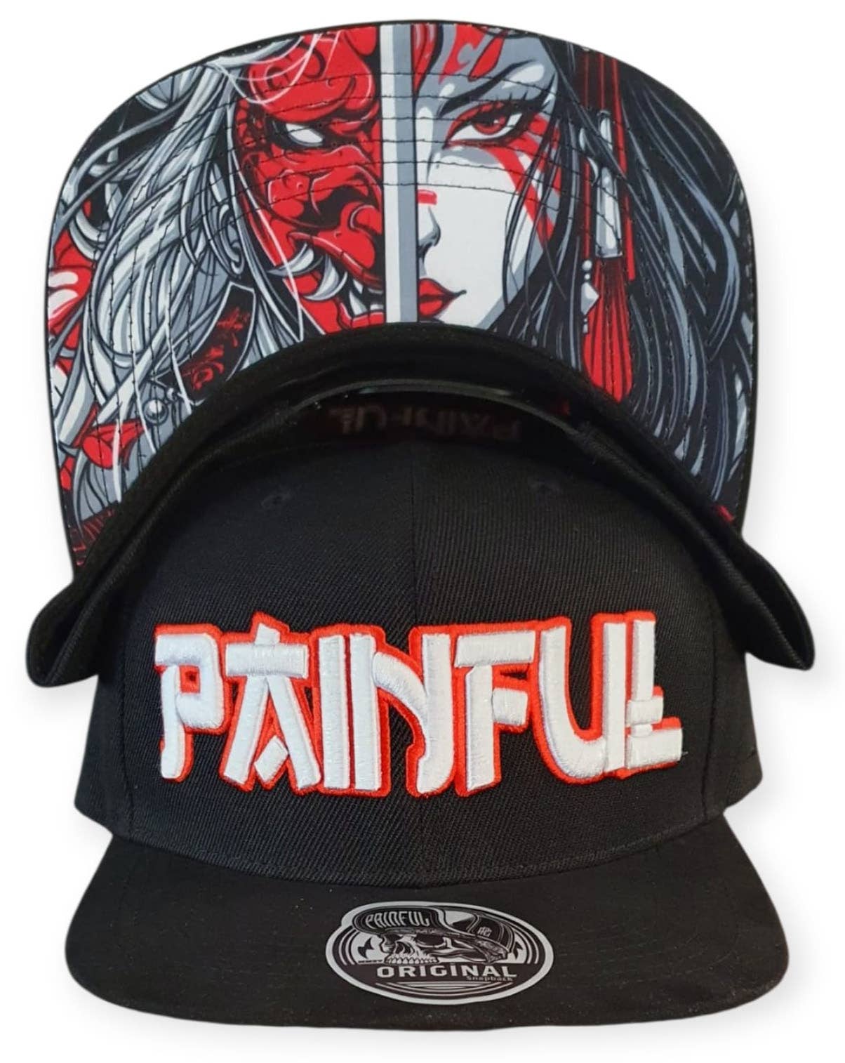 Casquette Snapback Painful DUALITY démon japonais