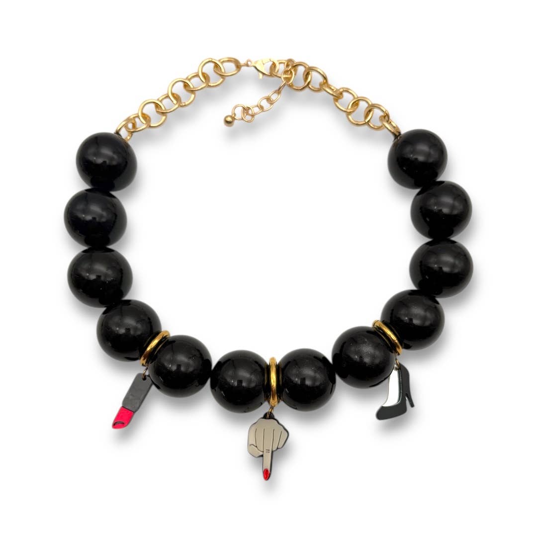 collier-perle-noir-barbie-fuck-rock-n-roll