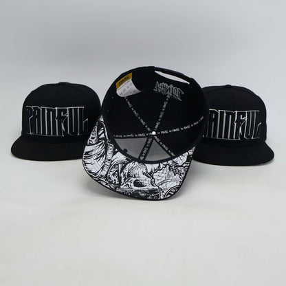 Casquette Snapback Painful STUDIO V2 squelette tatto