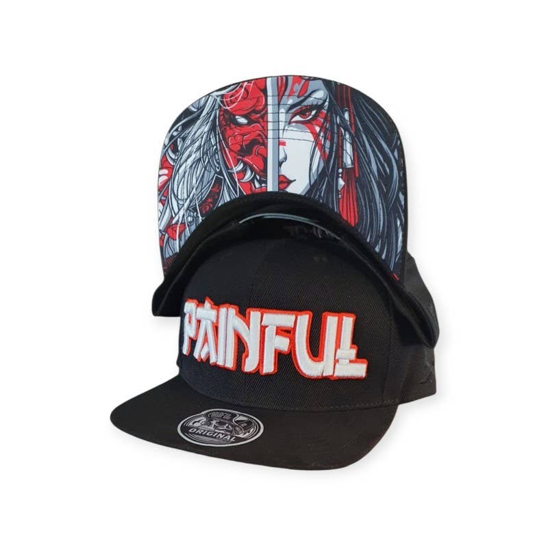 Casquette Snapback Painful DUALITY démon japonais