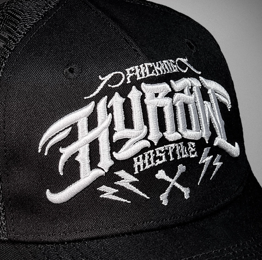 Casquette trucker ORIGIN WHITE tête de mort