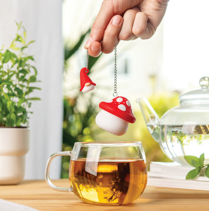 Infuseur à thé gnome lutin champignon Enchan-Tea | L'Atelier de Doudie