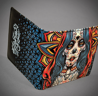 Portefeuille Catrina santa muerte hyraw