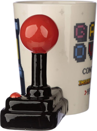 Mug / tasse à Anse Décorée Game Over - Jeu Vidéo Joystick & Arcade geek