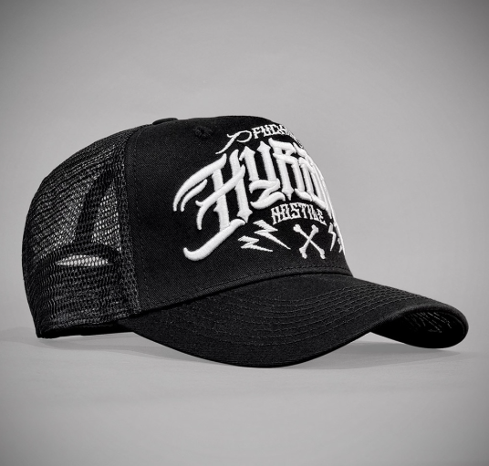 Casquette trucker ORIGIN WHITE tête de mort