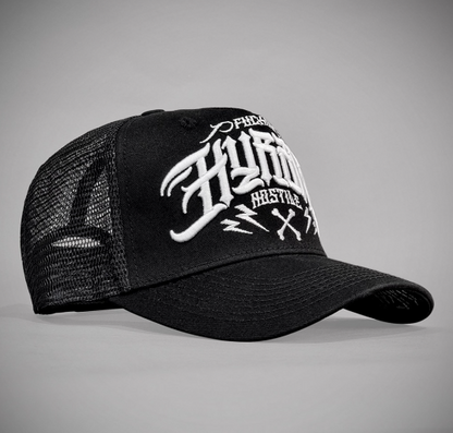 Casquette trucker ORIGIN WHITE tête de mort