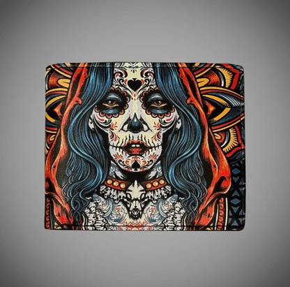 Portefeuille Catrina santa muerte hyraw