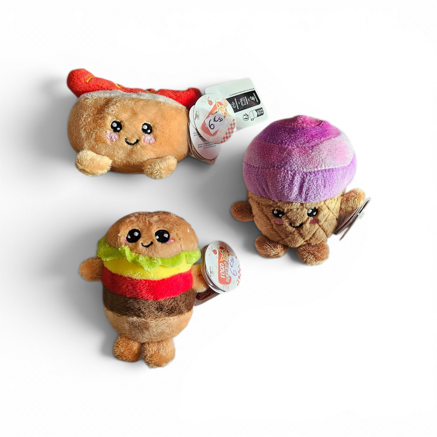 Mini Peluche Food Kawaii – Mignonnerie Gourmande à Collectionner 🍓🍩