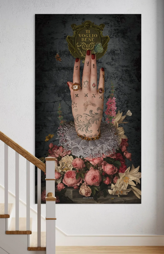 Tenture voglio bene : Mano Poderosa