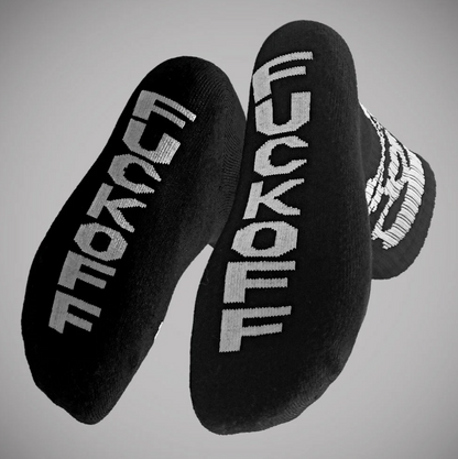 Chaussette Hyraw tête de mort fuck off